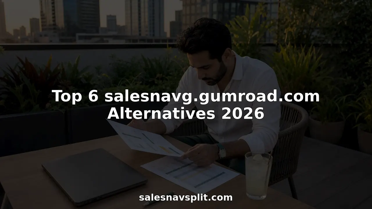 Top 6 salesnavg.gumroad.com Alternatives 2026