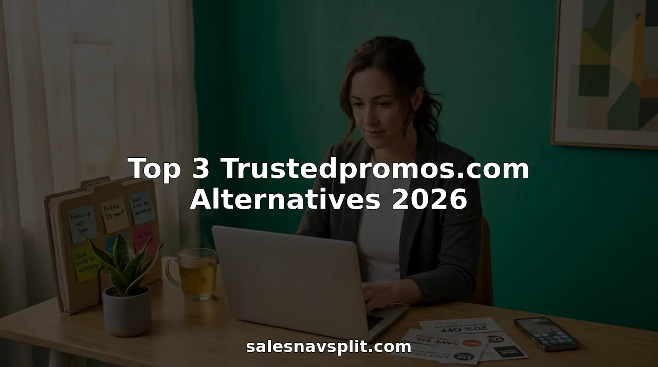 Top 3 Trustedpromos.com Alternatives 2026